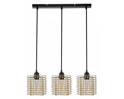 Подвесной светильник Escada Grid 10190/3S Gold Подвесной светильник Escada Grid 10190/3S Gold