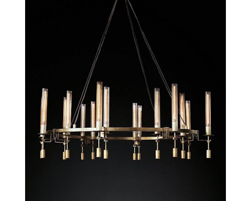 Подвесная люстра Imperiumloft Rh Fontanelle Round Chandelier 16 40.1552 Подвесная люстра Imperiumloft Rh Fontanelle Round Chandelier 16 40.1552