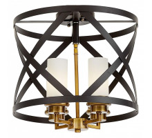 Люстра на штанге LUMINA DECO Astila LDP 1242-4 BK+MD