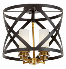 Люстра на штанге LUMINA DECO Astila LDP 1242-4 BK+MD