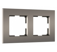 Рамка на 2 поста Werkel Slab (бронза софт) W0022963
