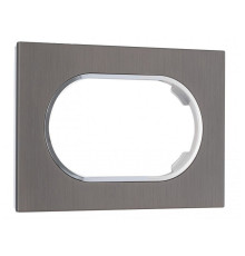 Рамка для двойной розетки Arte Milano am-502.11 502.11-double.grey
