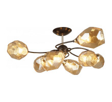 Люстра на штанге Imex MD.4249 MD.4249-8-S-COFFEE+FGD