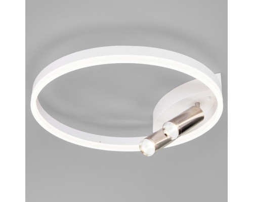 Накладной светильник Eurosvet Luminari 90247/3 белый/хром Smart Накладной светильник Eurosvet Luminari 90247/3 белый/хром Smart