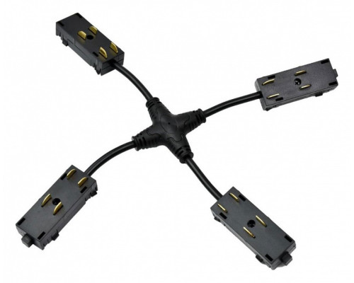Соединитель X-образный для треков накладных Aployt Magnetic track 220 APL.0280.00.05 Соединитель X-образный для треков накладных Aployt Magnetic track 220 APL.0280.00.05