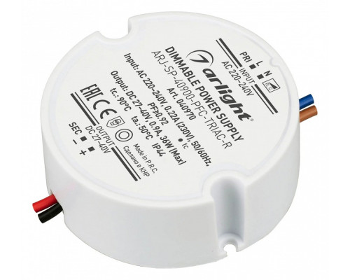 Блок питания с проводом Arlight ARJ 0040970 Блок питания с проводом Arlight ARJ 0040970
