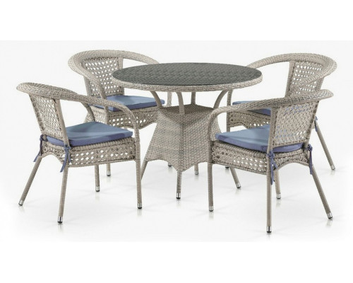 Набор уличный Лион-1C T220CT/Y32-W85 Latte 4Pcs (4+1) Набор уличный Лион-1C T220CT/Y32-W85 Latte 4Pcs (4+1)