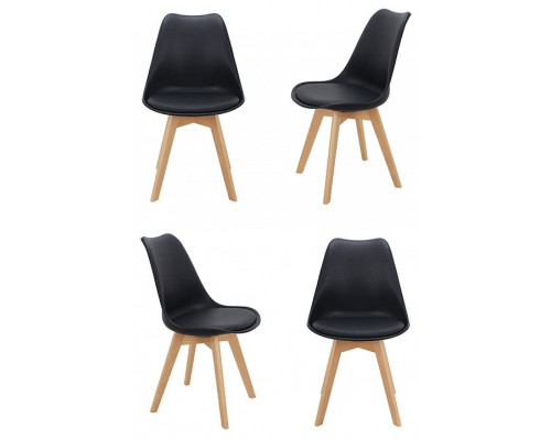 Набор из 4 стульев Eames Bon Набор из 4 стульев Eames Bon