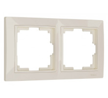 Рамка на 2 поста Werkel Snabb Basic (слоновая кость) W0022003