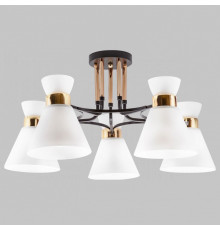 Люстра на штанге Imex MD.5692 MD.5692-5-S-COFFEE+FGD