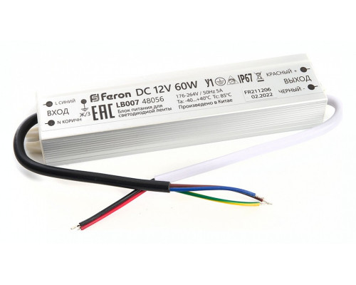 Блок питания Feron lb007 48056 Блок питания Feron lb007 48056