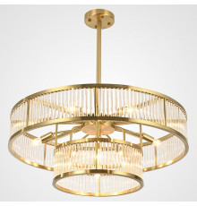 Люстра на штанге Imperiumloft RH Marais Round Chandelier D80 40,2668