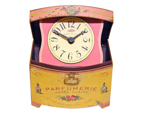 Настольные часы (10x13 см) French Perfume BCPF4S Настольные часы (10x13 см) French Perfume BCPF4S