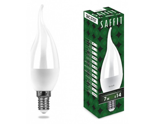 Лампа светодиодная Feron Saffit SBC3707 E14 7Вт 6400K 55142 Лампа светодиодная Feron Saffit SBC3707 E14 7Вт 6400K 55142