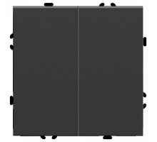 Выключатель перекрестный двухклавишный без рамки Stekker RSW10-5107-05 49843