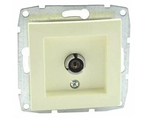 ТВ-розетка проходная без рамки Mono Electric Despina / Larissa 500-001705-137 ТВ-розетка проходная без рамки Mono Electric Despina / Larissa 500-001705-137