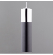 Подвесной светильник Eurosvet Double Topper 50135/1 LED хром/черный