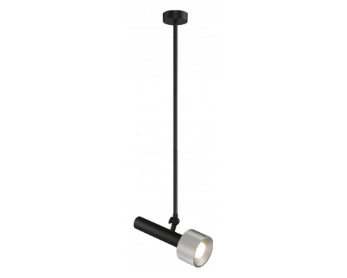 Светильник на штанге iLedex Technical Delta 2361-1 BK+SL Светильник на штанге iLedex Technical Delta 2361-1 BK+SL