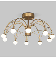 Люстра на штанге Eurosvet Ragno 90031/10 LED золото