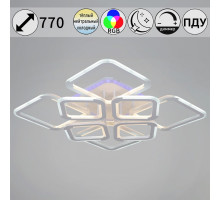 Потолочная люстра 09821-3.3-4+4 WH (RGB)