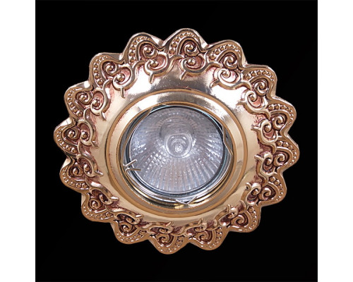 Встраиваемый светильник Sneha 6004/D MR16 GD+CF Встраиваемый светильник Sneha 6004/D MR16 GD+CF