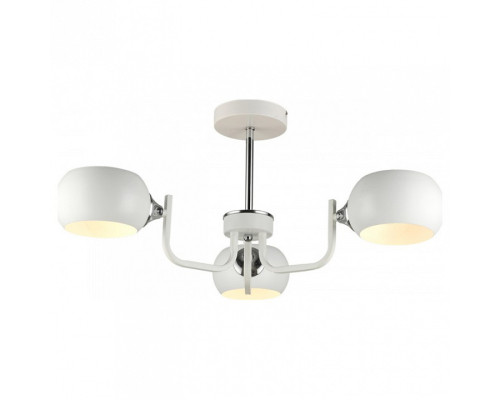 Люстра на штанге Imex MD.4914 MD.4914-3-S WH+CH Люстра на штанге Imex MD.4914 MD.4914-3-S WH+CH
