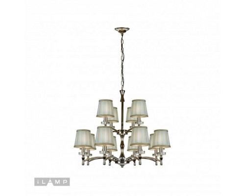 Подвесная люстра iLamp Olivia 82336/8+4 CR Подвесная люстра iLamp Olivia 82336/8+4 CR