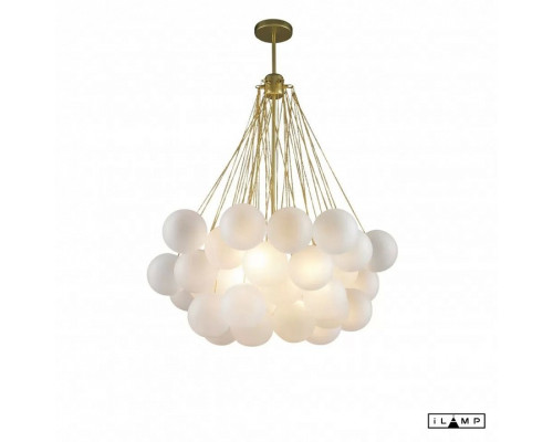 Люстра на штанге iLamp Globe 10099P/3-D800 GL-WH Люстра на штанге iLamp Globe 10099P/3-D800 GL-WH