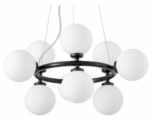 Подвесная люстра LUMINA DECO MARSIADA LDP 6033-9 BK Подвесная люстра LUMINA DECO MARSIADA LDP 6033-9 BK