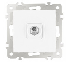 ТВ-розетка без рамки Arte Milano am-206 206.42-1.white