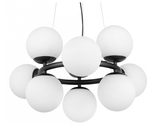Подвесная люстра LUMINA DECO Fino TP 2002-9 BK Подвесная люстра LUMINA DECO Fino TP 2002-9 BK