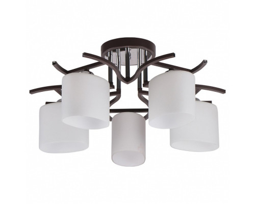 Потолочная люстра Imex 2441 MD.2441-5-S BR+CH Потолочная люстра Imex 2441 MD.2441-5-S BR+CH