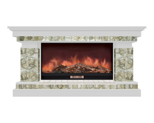 Комплект из электрокамина напольного и портала (143x45x80 см) Брайтон Карелия Premier S86 БР000005 Комплект из электрокамина напольного и портала (143x45x80 см) Брайтон Карелия Premier S86 БР000005