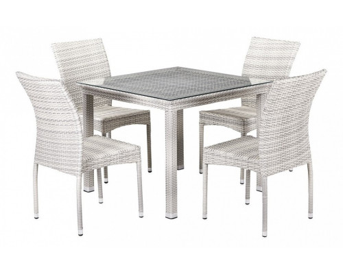 Набор уличный T257A/Y380-W85-90x90 4Pcs Latte Набор уличный T257A/Y380-W85-90x90 4Pcs Latte