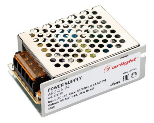 Блок питания Arlight ARS-35-24 026152 Блок питания Arlight ARS-35-24 026152