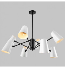 Люстра на штанге Imex MD.23670 MD.23670-8-P-BK
