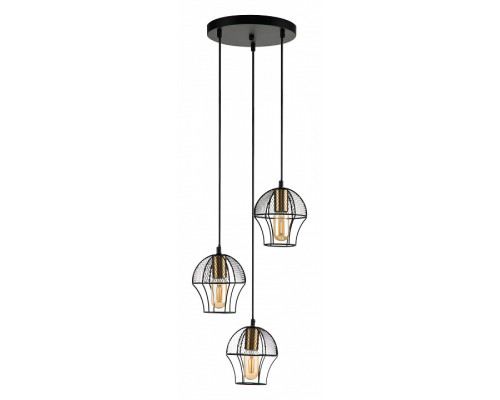 Подвесной светильник Indigo Pallo 10011/3P Black Подвесной светильник Indigo Pallo 10011/3P Black