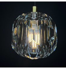 Подвесной светильник Imperiumloft Rh Boule De Cristal Single Rod Pendant Brass 40.1543