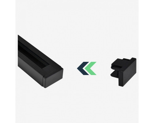 Заглушка для трека Hesby Lighting Skylite 0009 Заглушка для трека Hesby Lighting Skylite 0009