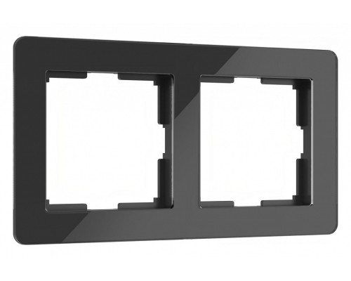 Рамка на 2 поста Werkel Acrylic (черный) W0022708 Рамка на 2 поста Werkel Acrylic (черный) W0022708