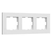 Рамка на 3 поста Werkel Slab (белый софт) W0032961