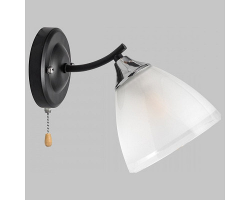 Бра Imex MD.1092 MD.1092-1-W BK+CH Бра Imex MD.1092 MD.1092-1-W BK+CH