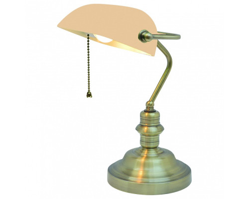 Настольная лампа офисная Arte Lamp Banker A2493LT-1AB Настольная лампа офисная Arte Lamp Banker A2493LT-1AB