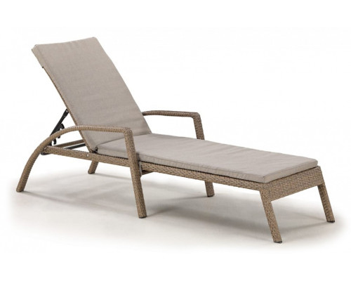 Лежак A30B2-W56 Light Brown с матрасом Лежак A30B2-W56 Light Brown с матрасом