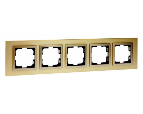 Рамка на 5 постов Mono Electric Style Aluminium 107-830000-164 Рамка на 5 постов Mono Electric Style Aluminium 107-830000-164