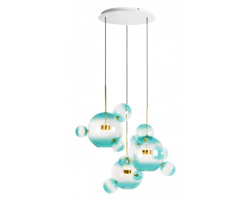 Подвесной светильник Loft it Bolle 2027-D3 Blue Подвесной светильник Loft it Bolle 2027-D3 Blue