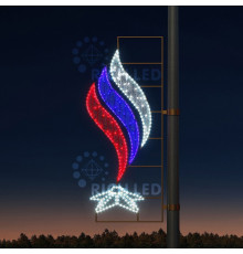 Панно световое День Победы RL-KN-9-9 RL-KN-9-9-WBR-dWBR