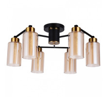 Потолочная люстра Arte Lamp Leo A7027PL-6BK