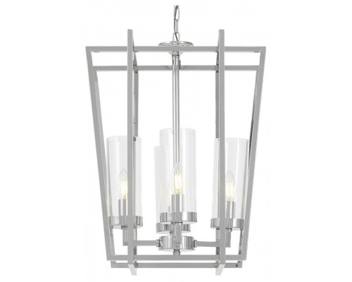 Подвесная люстра LUMINA DECO Afres LDP 1246-4 CHR Подвесная люстра LUMINA DECO Afres LDP 1246-4 CHR
