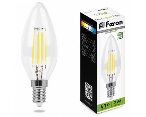 Лампа светодиодная Feron Saffit LB-166 E14 7Вт 4000K 25871 Лампа светодиодная Feron Saffit LB-166 E14 7Вт 4000K 25871